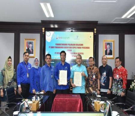 Bank Riau Kepri Syariah bersama Aulia Hospital jalin kerjasama di bidang layanan kesehatan. (Foto: Istimewa)